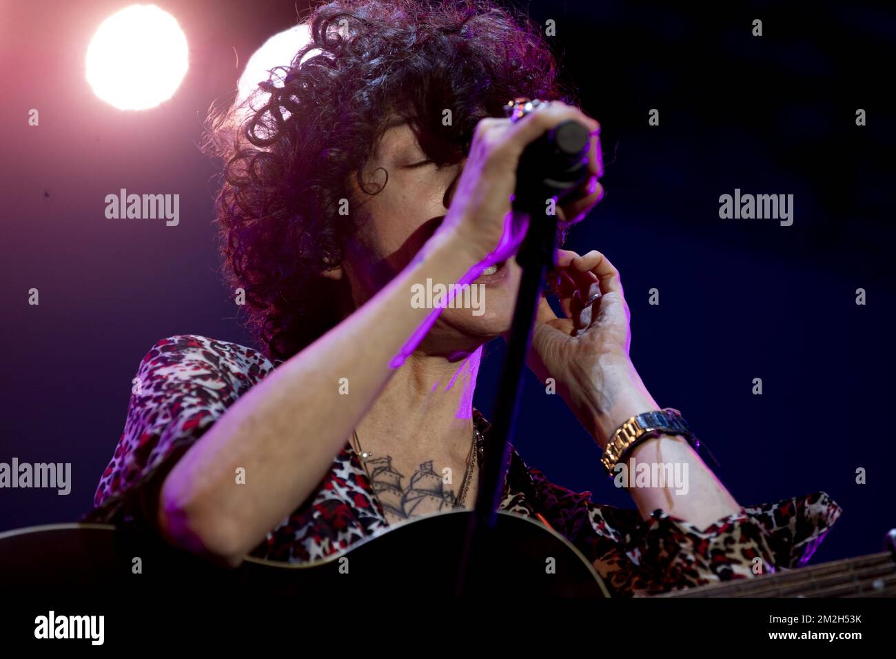 LP (Laura Pergolizzi ) in concerto al Nice Jazz Festival. | LP (Laura Pergolizzi ) en concerto au Nice Jazz Festival. 21/07/2018 Foto Stock