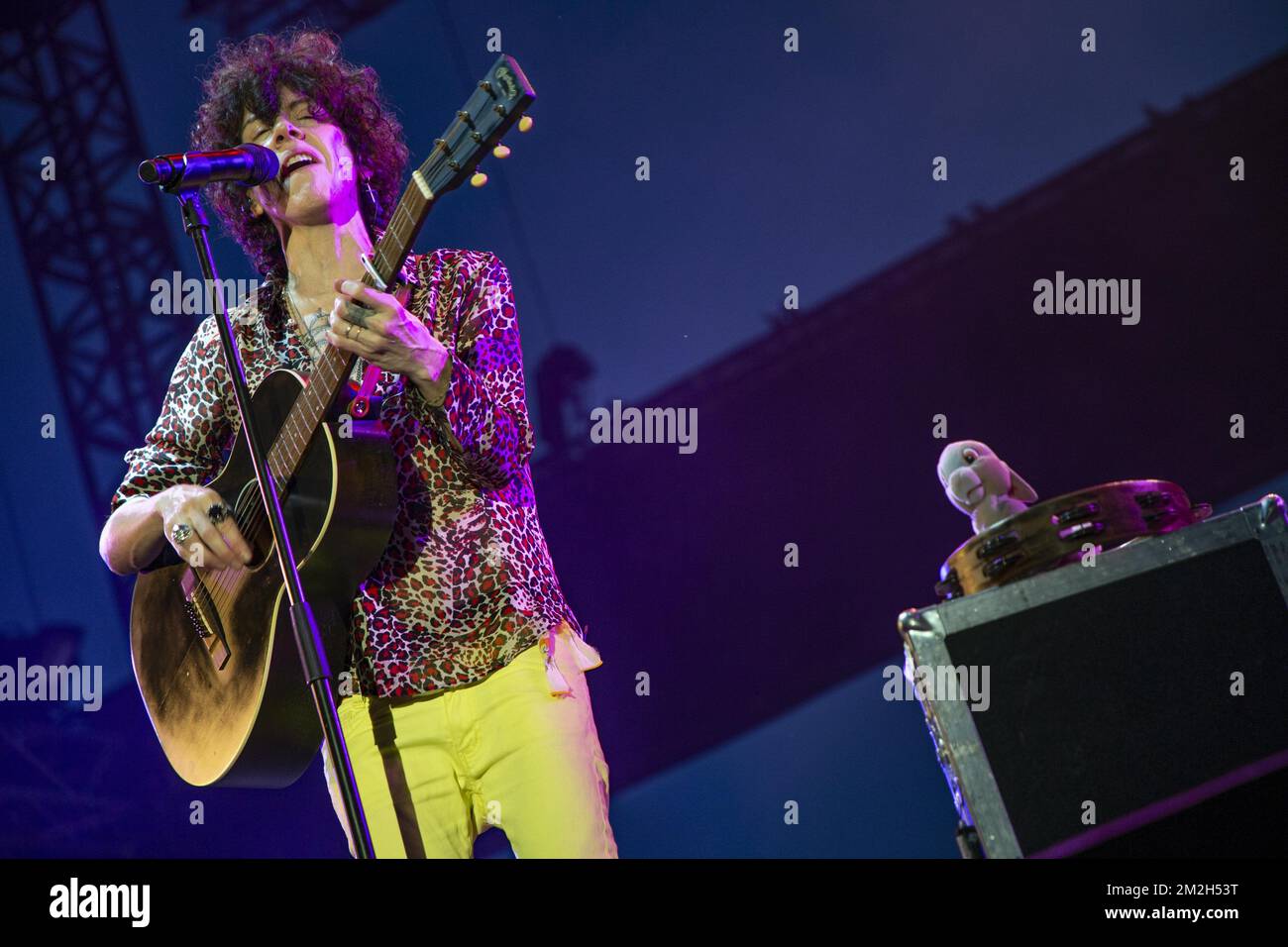 LP (Laura Pergolizzi ) in concerto al Nice Jazz Festival. | LP (Laura Pergolizzi ) en concerto au Nice Jazz Festival. 21/07/2018 Foto Stock