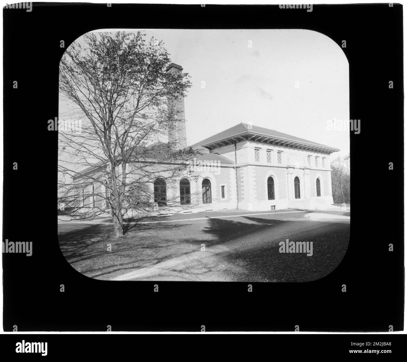 Dipartimento di distribuzione, Northern High Service Spot Pumping Station, Stoneham, Mass., 1900 , opere d'acqua, stazioni di pompaggio Foto Stock Dipartimento di distribuzione, Northern High Service Spot Pumping Station, Stoneham, Mass., 1900 , opere d'acqua, stazioni di pompaggio Foto Stock