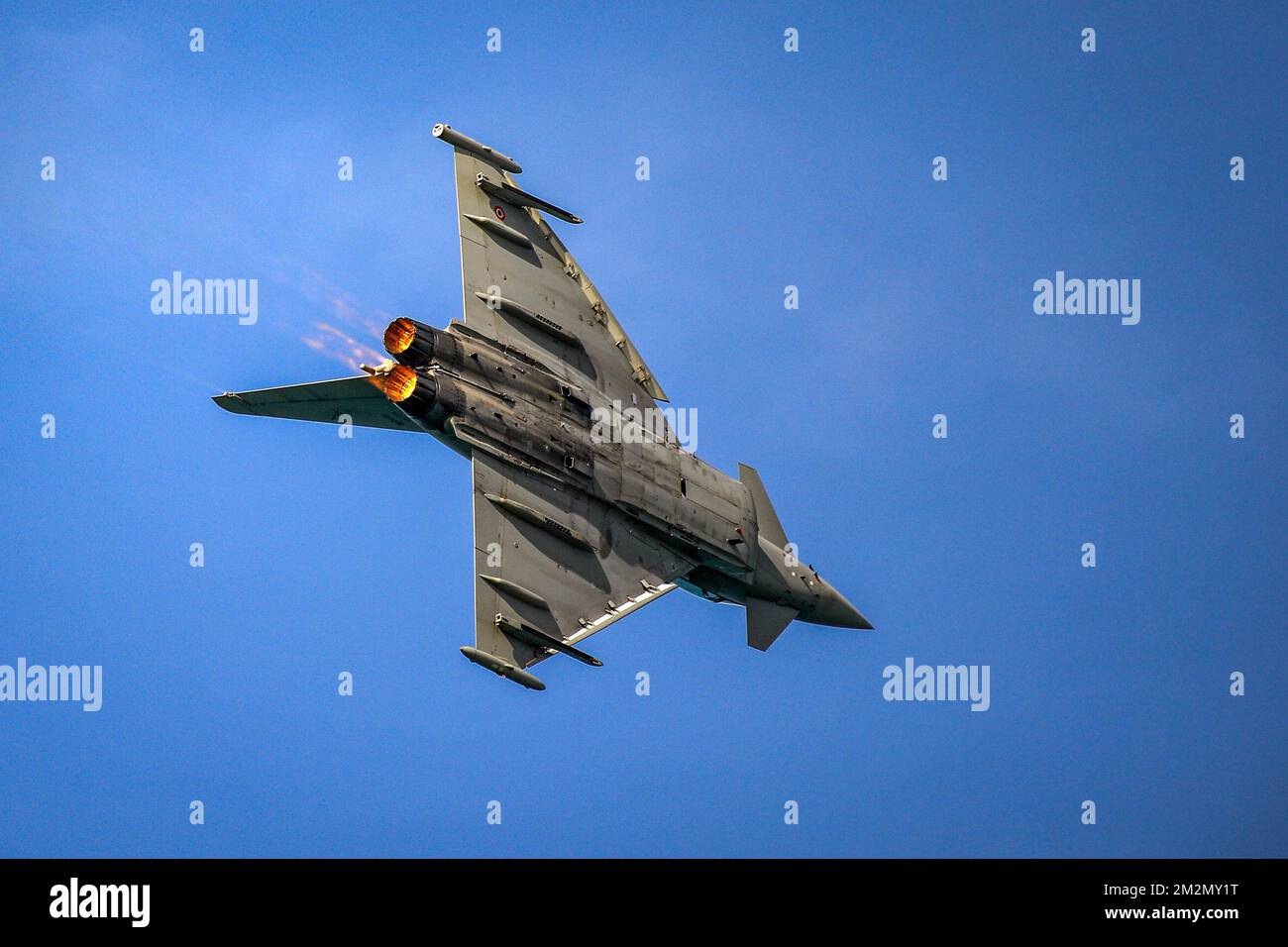 Un Eurofighter della 37th Ala dell Aeronautica militare Italiana