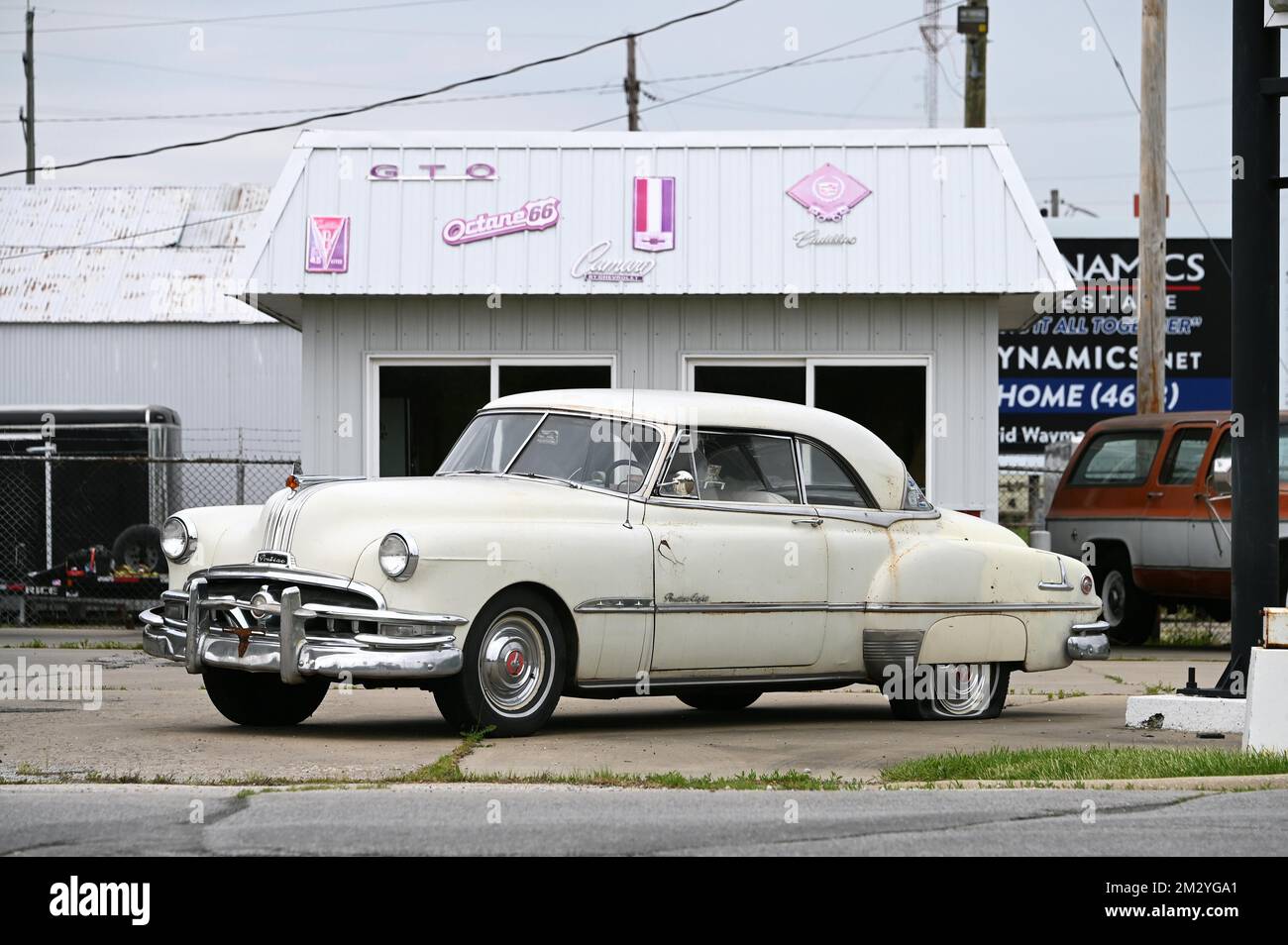 Pontiac modello otto, Pontiac, Illinois, Stati Uniti d'America Foto Stock