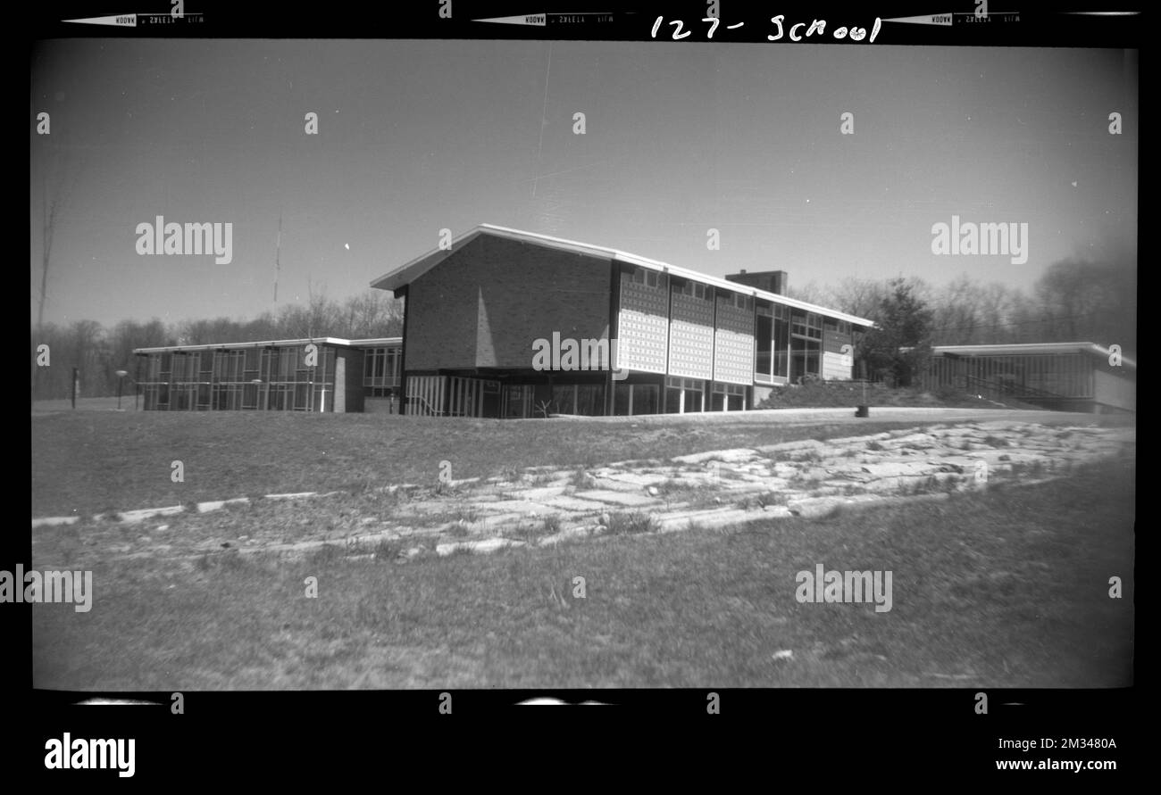 Glen Gary Rd - Scuola , Scuole. Collezione edham Building Foto Stock