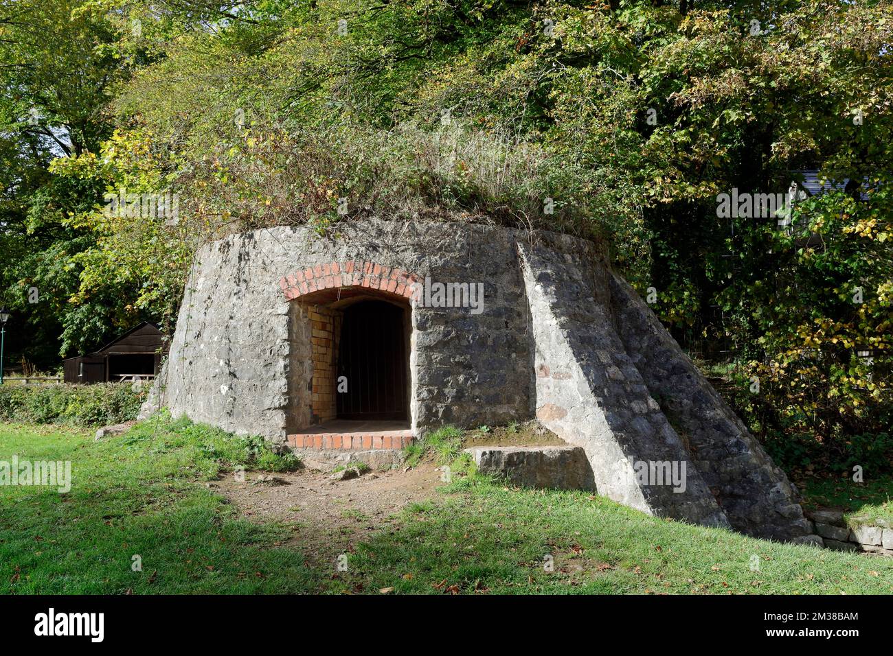 Il forno di ceramica Ewenny, museo di Saint Fagan, ottobre / novembre 2022 Foto Stock