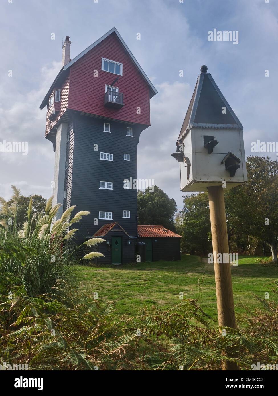 Due Tall Houses Foto Stock