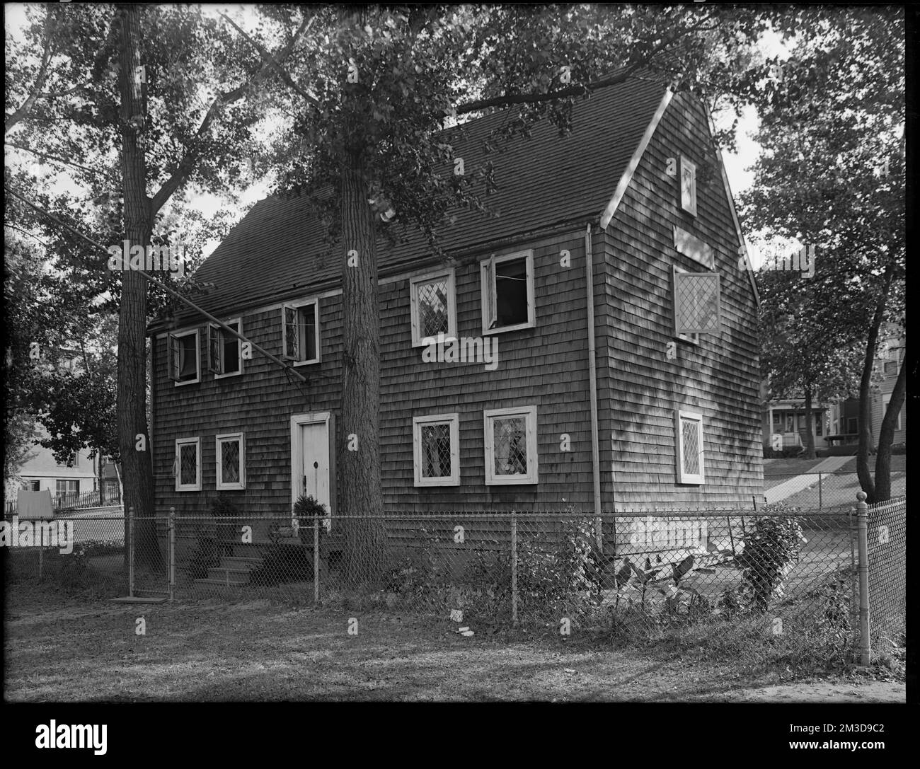 The James Blake House, Columbia Road, Dorchester, Massachusetts. , Case, edifici storici. Collezione Leon Abdalian Foto Stock