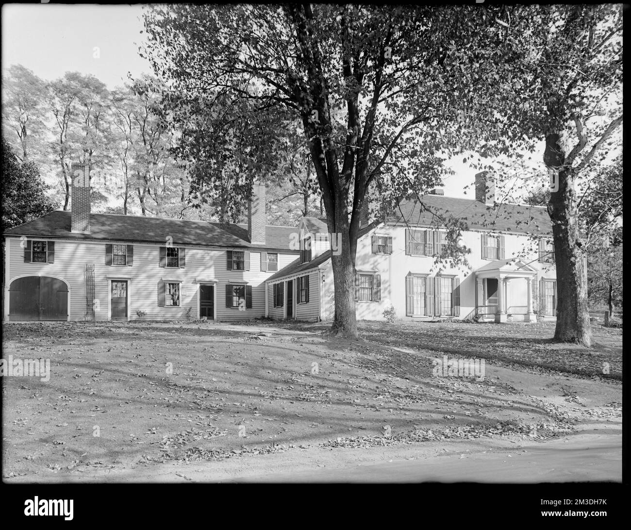 Jones-Keyes House, Monument Street, Concord, Mass. , Case, edifici storici. Collezione Leon Abdalian Foto Stock