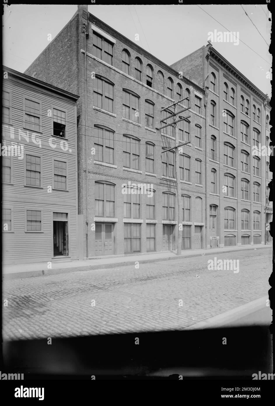 J.T. Meader e Co.. 'A' St. , Impianti industriali, Boston Wharf Company Collection Foto Stock