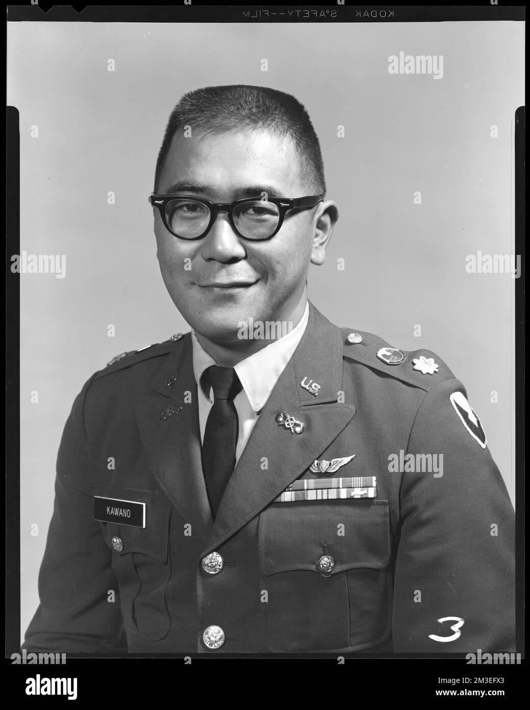 Maggiore Kawano , ufficiali militari. Record degli Stati Uniti Esercito operativo Foto Stock