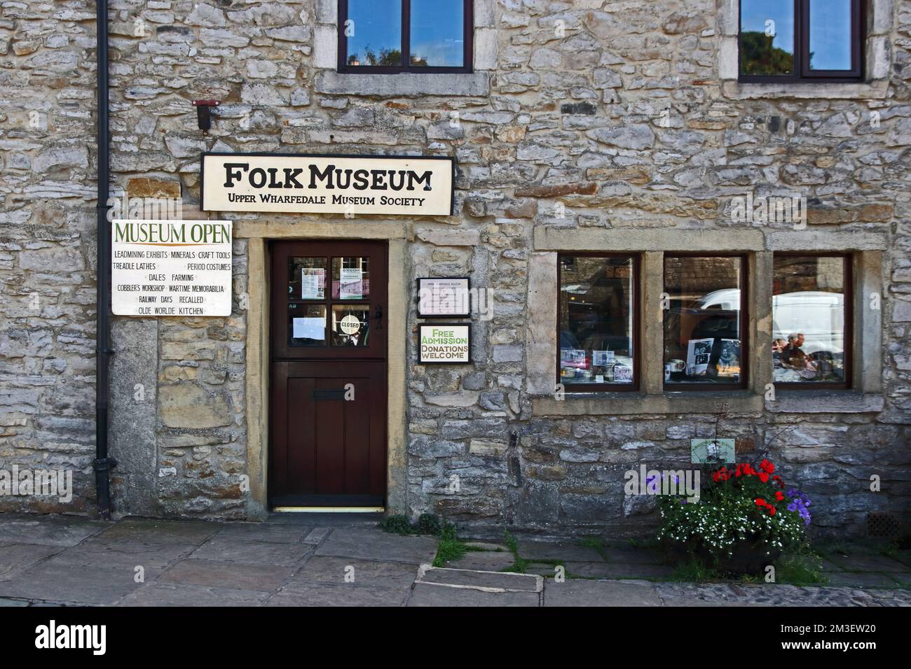 Folk Museum, Grassington, North Yorkshire Foto Stock