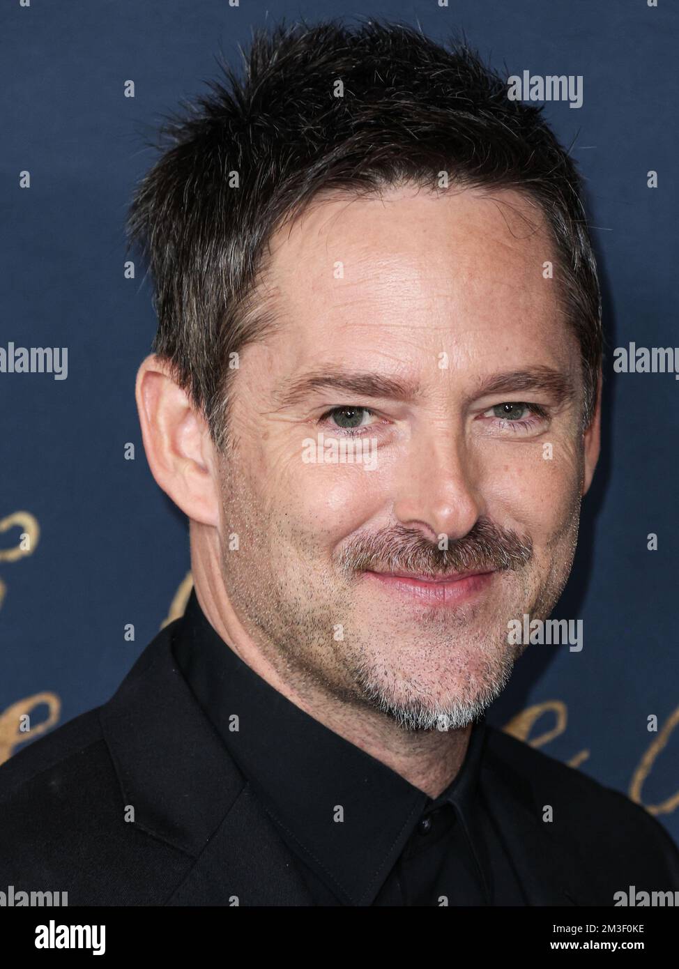 LOS ANGELES, CALIFORNIA, USA - 14 DICEMBRE: Il regista, sceneggiatore, produttore e attore americano Scott Cooper arriva alla Los Angeles Premiere del "The pale Blue Eye" di Netflix, tenutasi presso il Directors Guild of America Theater Complex il 14 dicembre 2022 a Los Angeles, California, Stati Uniti. (Foto di Xavier Collin/Image Press Agency) Foto Stock