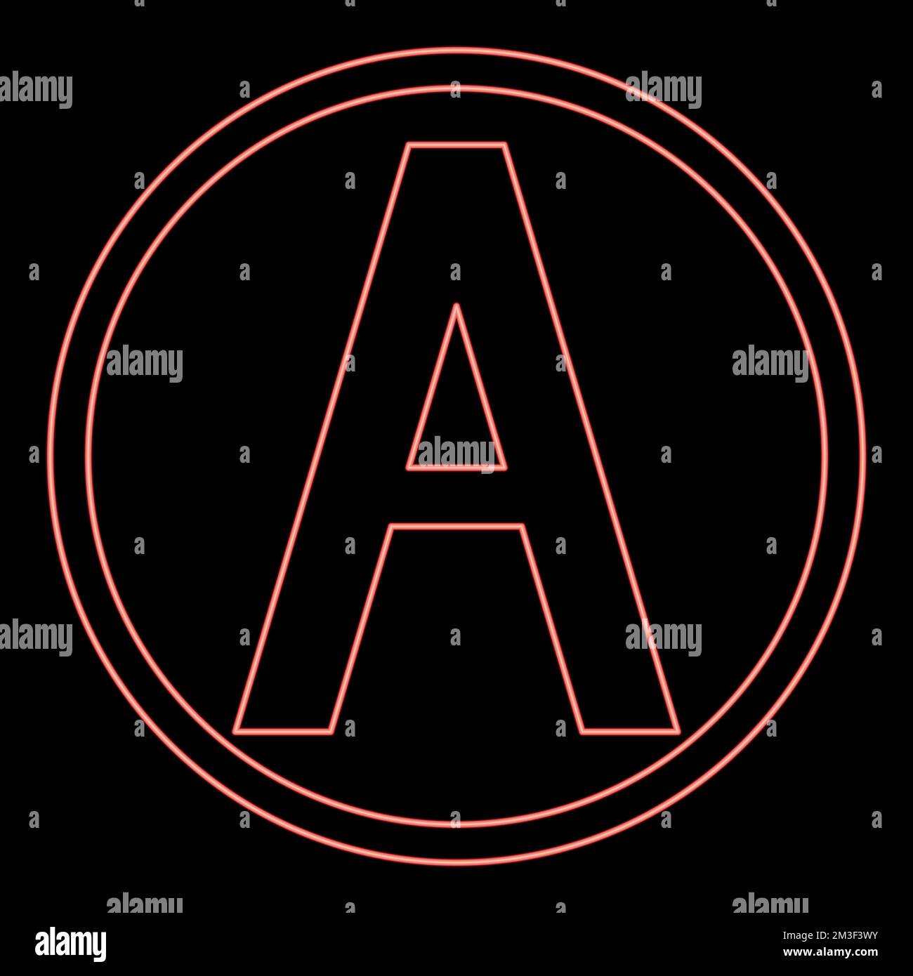 Lavaggio a secco al neon con qualsiasi soluzione simboli di cura dei vestiti concetto di lavaggio cartello da lavanderia colore rosso vettore illustrazione immagine piatto stile luce Illustrazione Vettoriale