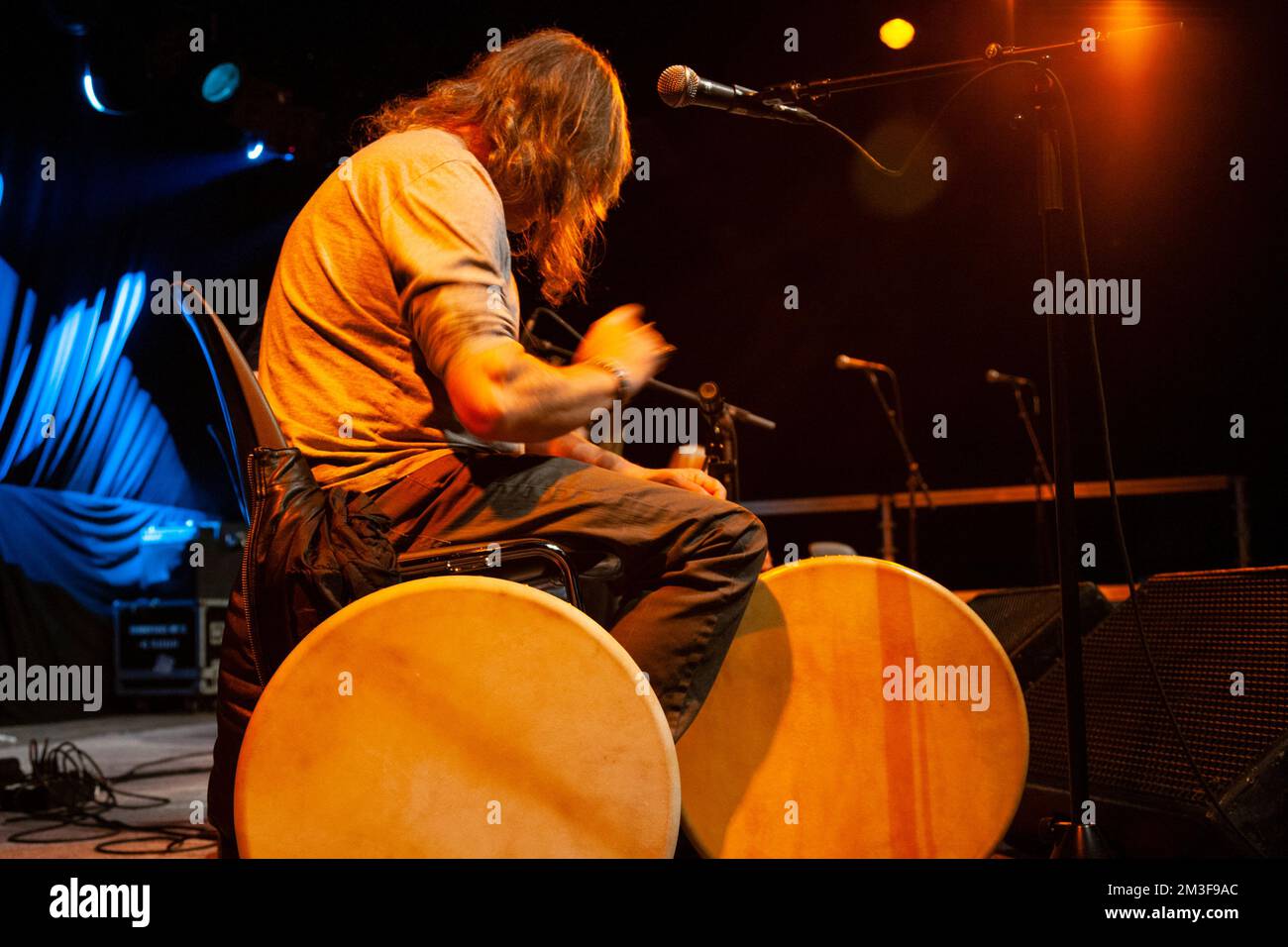 Johnny Ring McDonagh musicista tradizionale irlandese Foto Stock