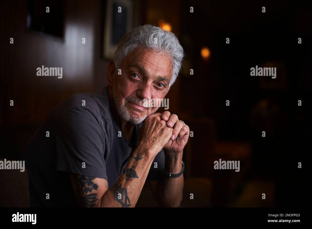 Steve Gadd, fotografato al Royal Gardens Hotel, Londra, 14 luglio 2018. Foto Stock