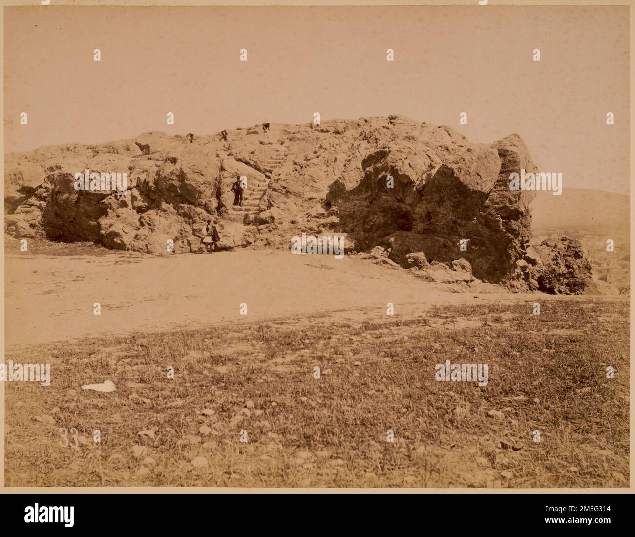 Mars Hill , siti archeologici, colline. Collezione Nicholas Catsimpoolas Foto Stock
