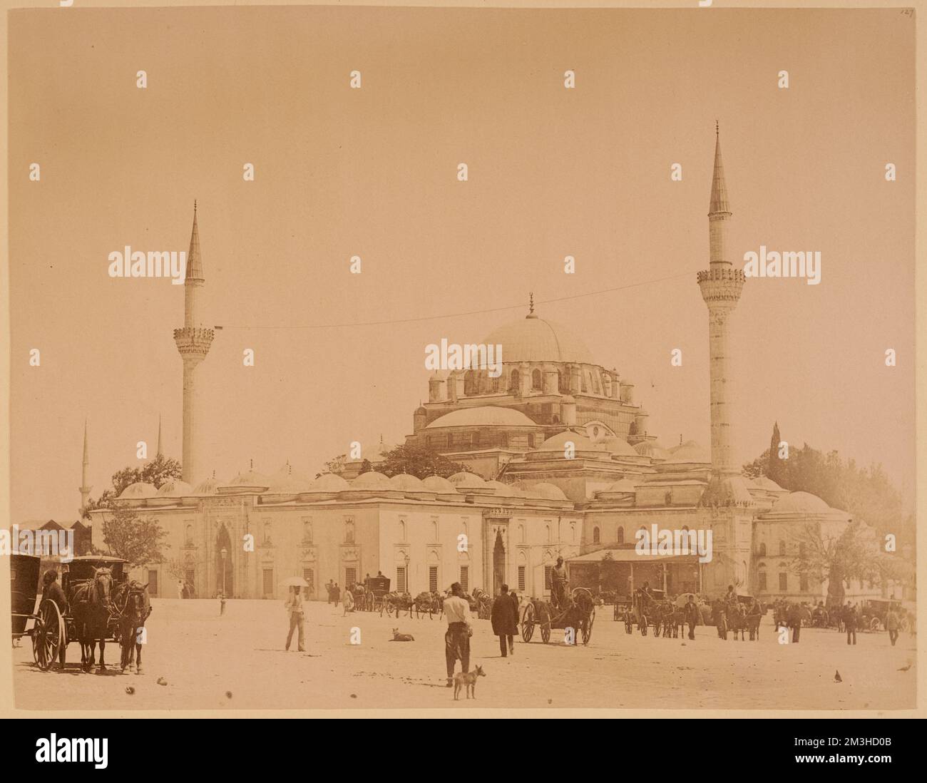 Moschea di Bayazet [Bayechid] , Moschee, Sultan II Bayezid Camii Amasya, Amasya İli, Turchia. Collezione Nicholas Catsimpoolas Foto Stock