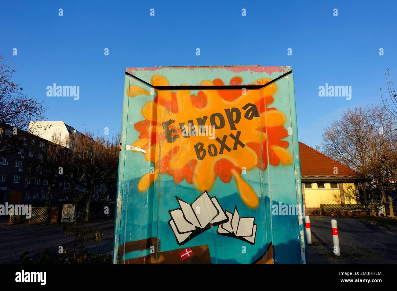 Europa Boxx, libri gratuiti, Charlottenburg, Berlino, Germania, terreno pubblico Foto Stock