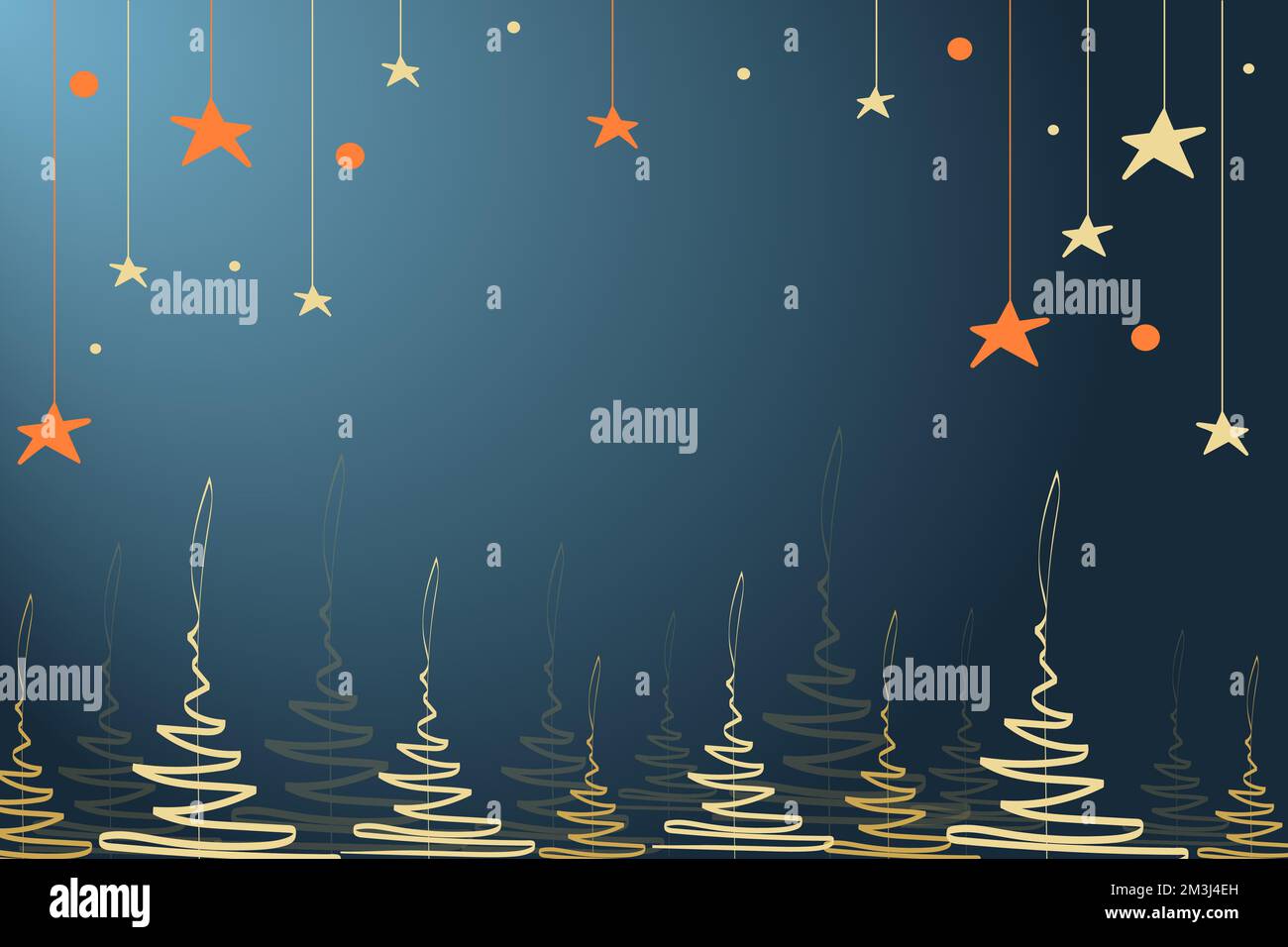 Alberi Di Natale Stilizzati Con Luci Stelle stilizzate immagini e fotografie stock ad alta risoluzione - Alamy
