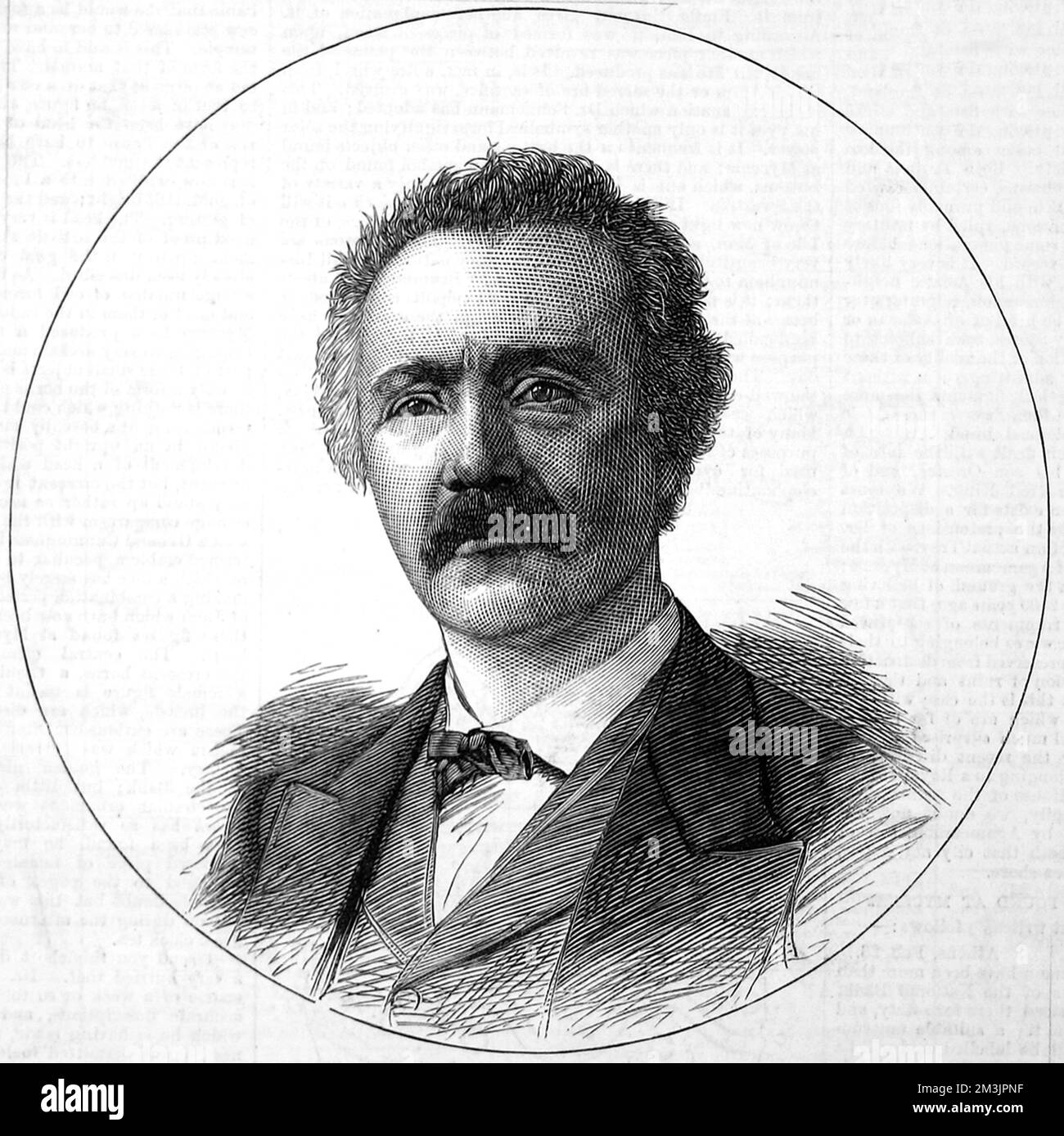 Il dottor Schliemann, esploratore di Troia e Micene, arrivò a Londra nel 1877 per dare una lezione alla Società degli Antiquari per aumentare la consapevolezza delle sue esplorazioni nelle tradizioni dell'antica Grecia. 1877 Foto Stock