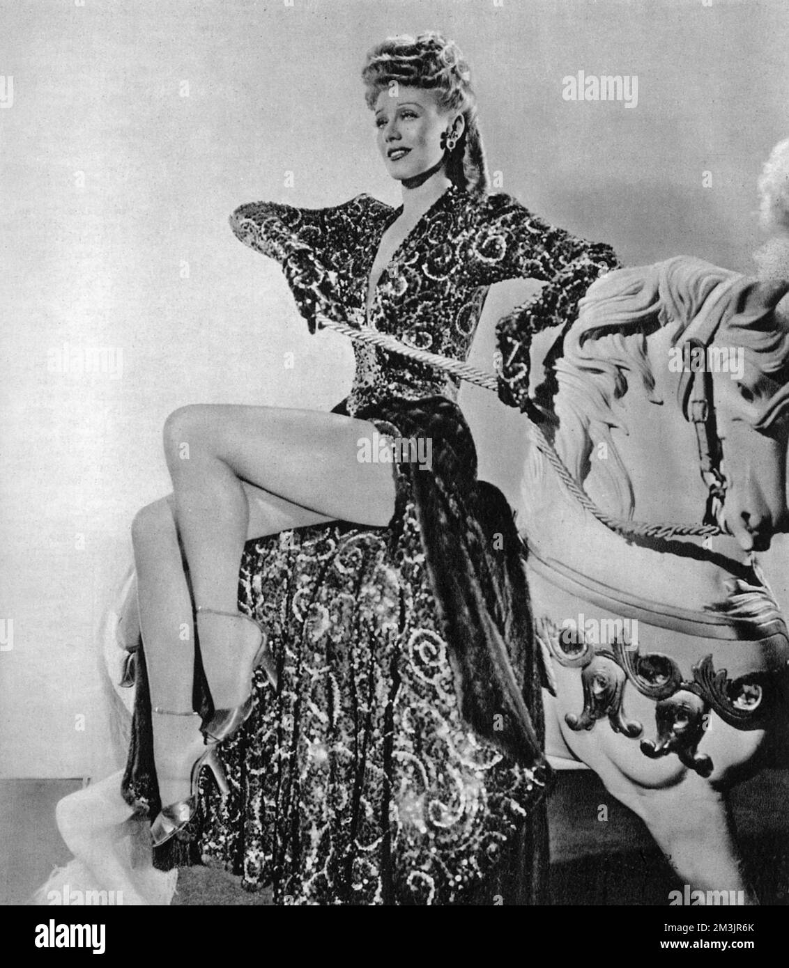 Ginger Rogers Foto Stock