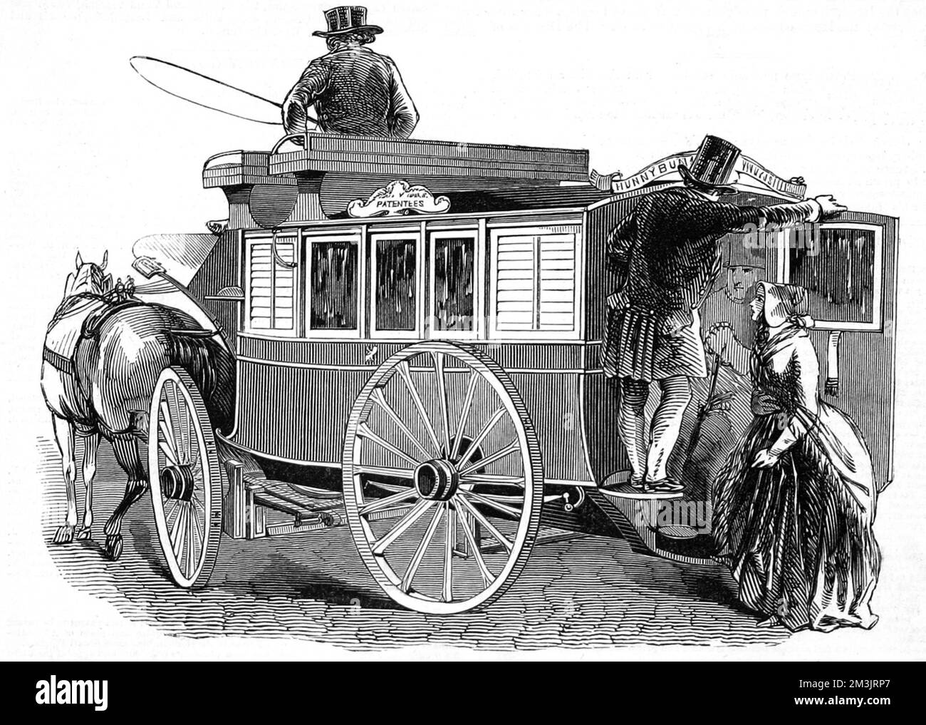 Il nuovo omnibus per la sicurezza brevettuale di Hunnybun & Venden Foto Stock