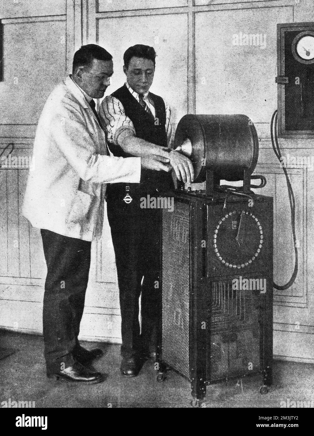 Chirurgia elettromagnetica. Foto Stock