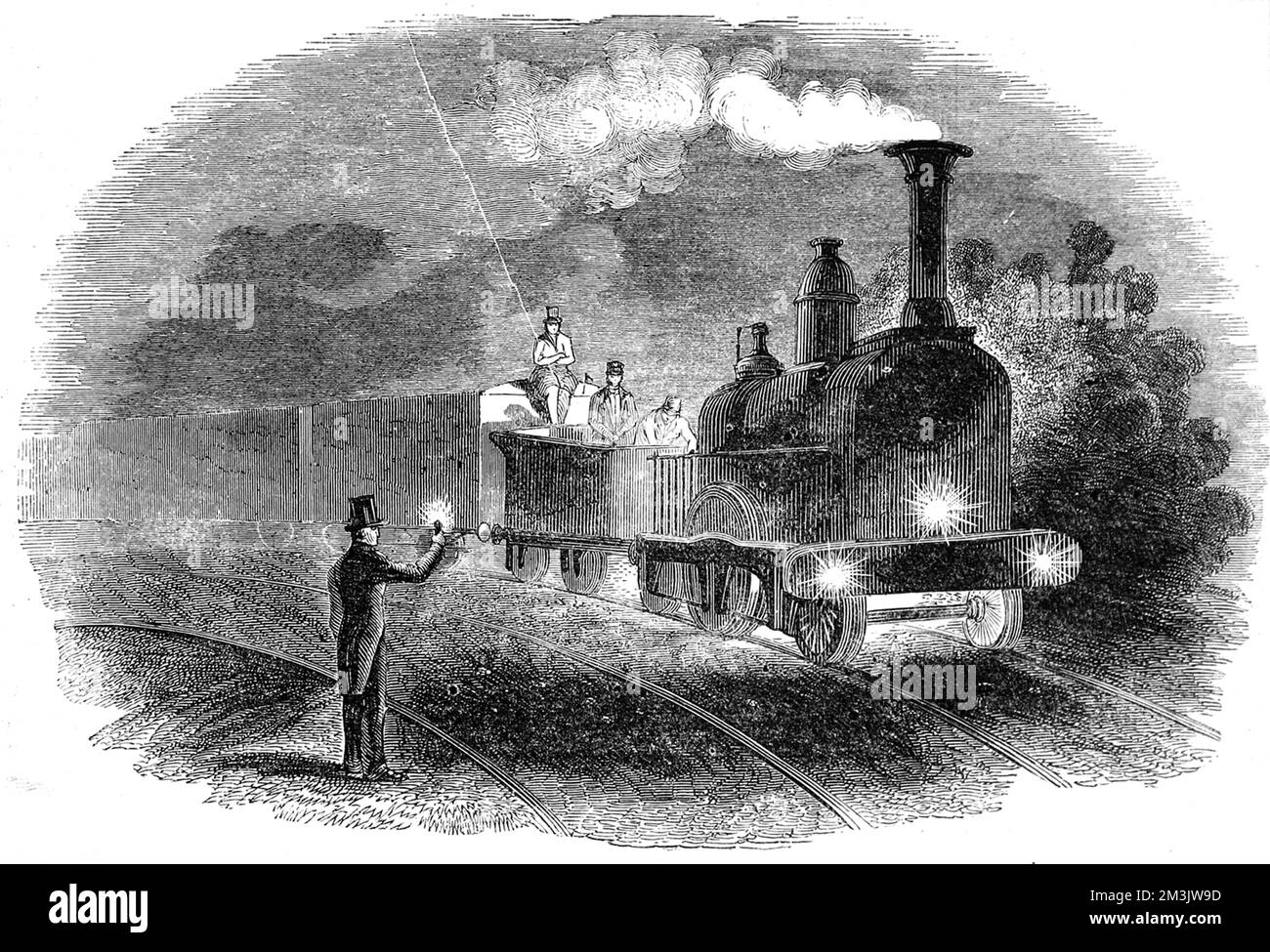 Il treno Express mail 1844 Foto Stock