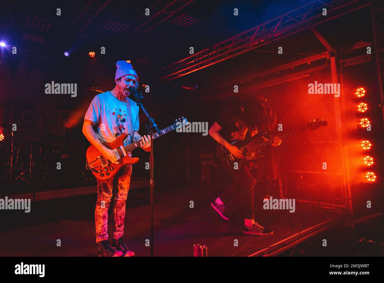 Milano, Italia, 15th dicembre 2022. La band hard rock americana Badflower si esibirà dal vivo al Circolo Magnolia di Segrate, Milano. Credits: Maria Laura Arturi/Alamy Live News Foto Stock