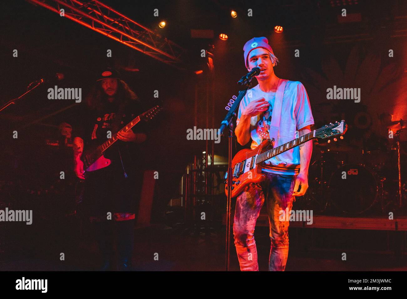 Milano, Italia, 15th dicembre 2022. La band hard rock americana Badflower si esibirà dal vivo al Circolo Magnolia di Segrate, Milano. Credits: Maria Laura Arturi/Alamy Live News Foto Stock
