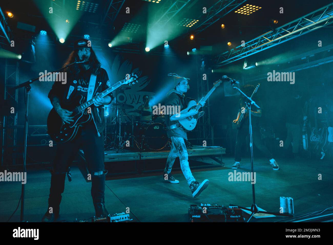 Milano, Italia, 15th dicembre 2022. La band hard rock americana Badflower si esibirà dal vivo al Circolo Magnolia di Segrate, Milano. Credits: Maria Laura Arturi/Alamy Live News Foto Stock