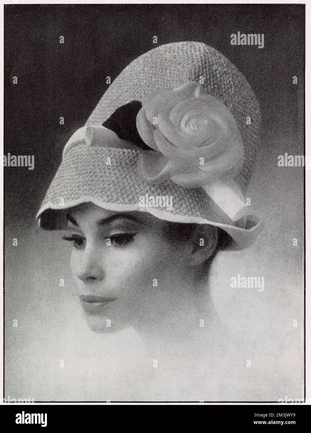 Headwear Fashion 1964 Foto Stock