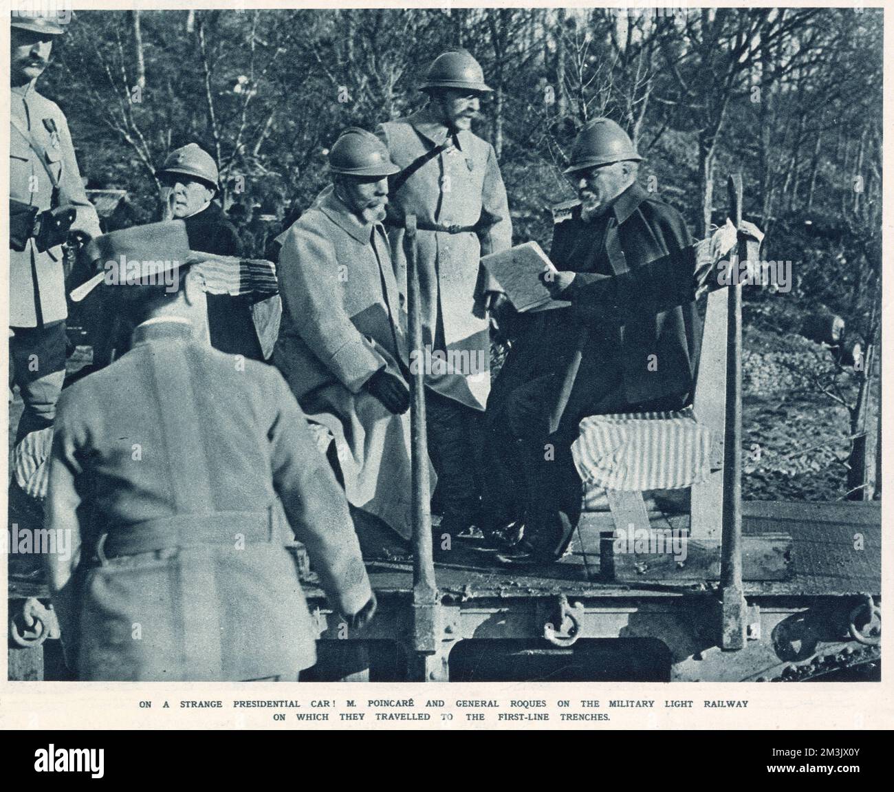 Presidente della Repubblica francese e Poincare Foto Stock