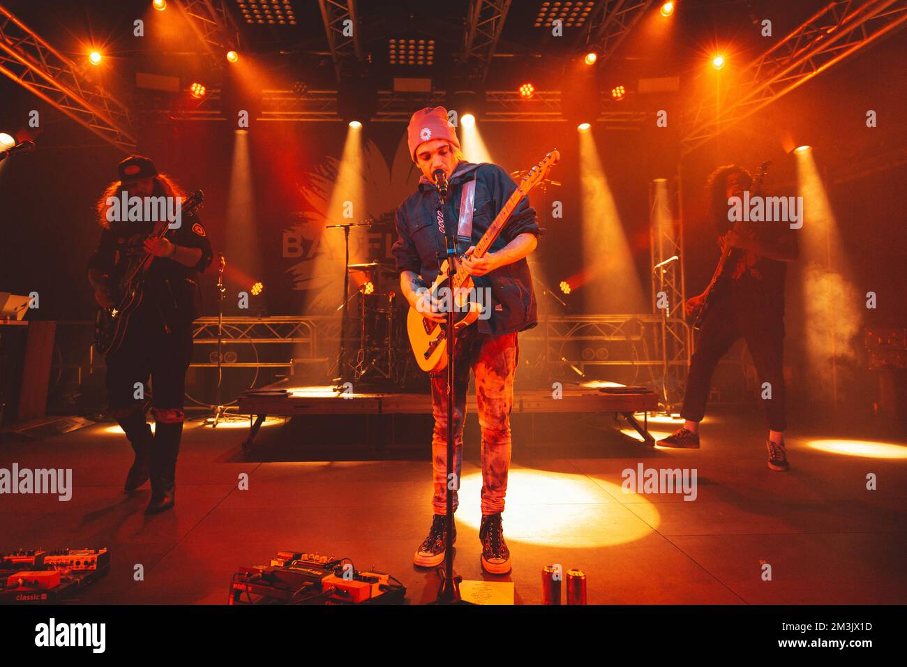 Milano, Italia, 15th dicembre 2022. La band hard rock americana Badflower si esibirà dal vivo al Circolo Magnolia di Segrate, Milano. Credits: Maria Laura Arturi/Alamy Live News Foto Stock