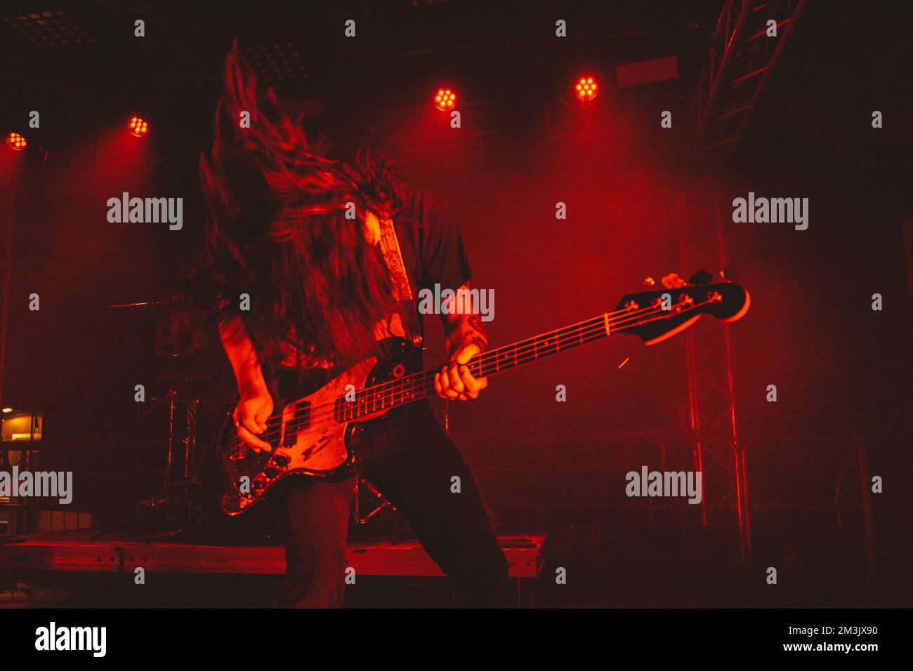 Milano, Italia, 15th dicembre 2022. La band hard rock americana Badflower si esibirà dal vivo al Circolo Magnolia di Segrate, Milano. Credits: Maria Laura Arturi/Alamy Live News Foto Stock