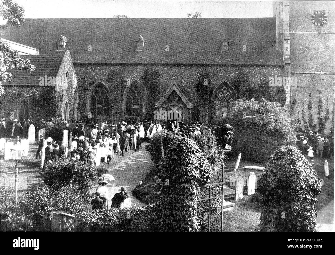 The Funeral of Robert Cecil, III marchese di Salisbury, 1903. Foto Stock