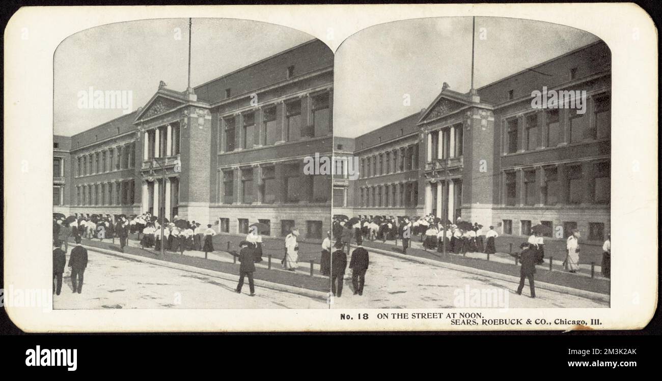 Sulla strada a mezzogiorno , Mail-Order Business, strutture Mercantile, dipendenti, periodi di riposo, Sears, Roebuck e Company Foto Stock