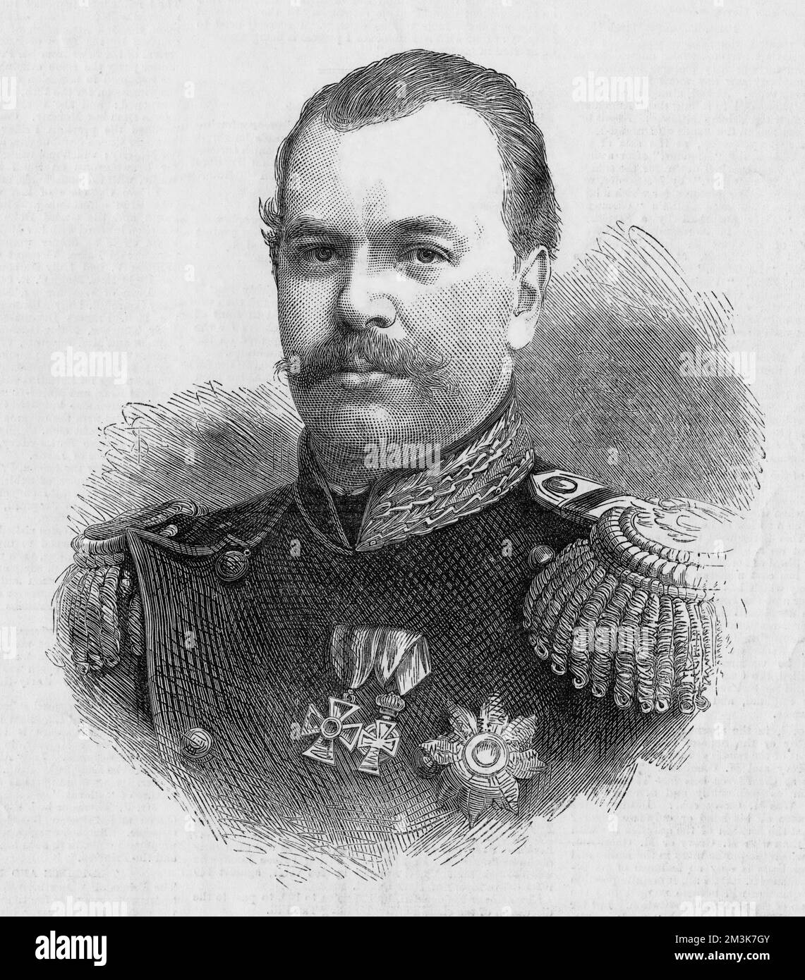 Alexander III, l'imperatore di Russia Foto Stock