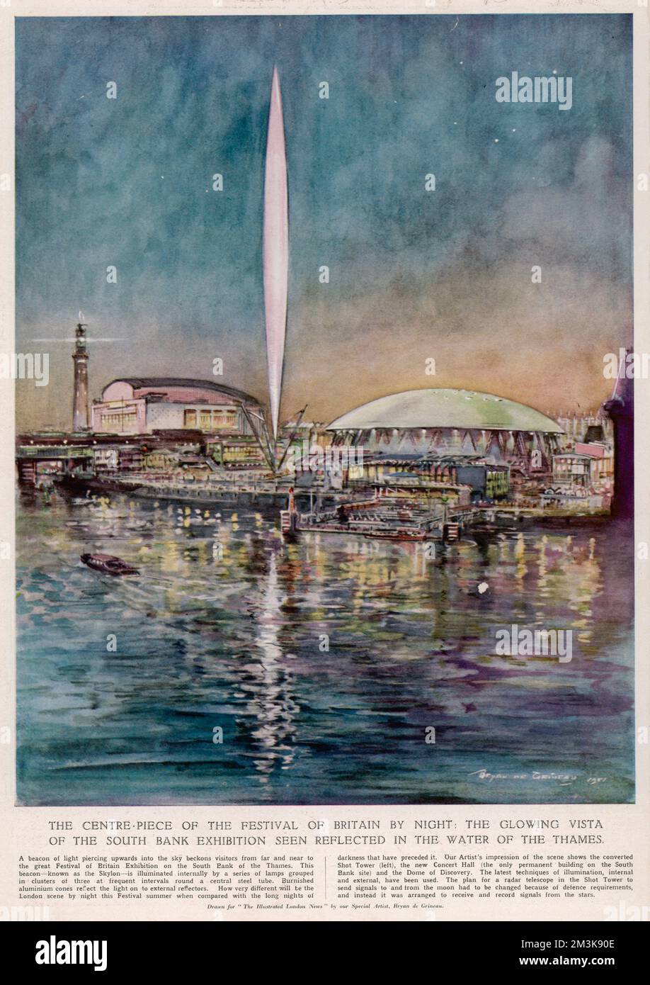 Festival of Britain 1951 Foto Stock