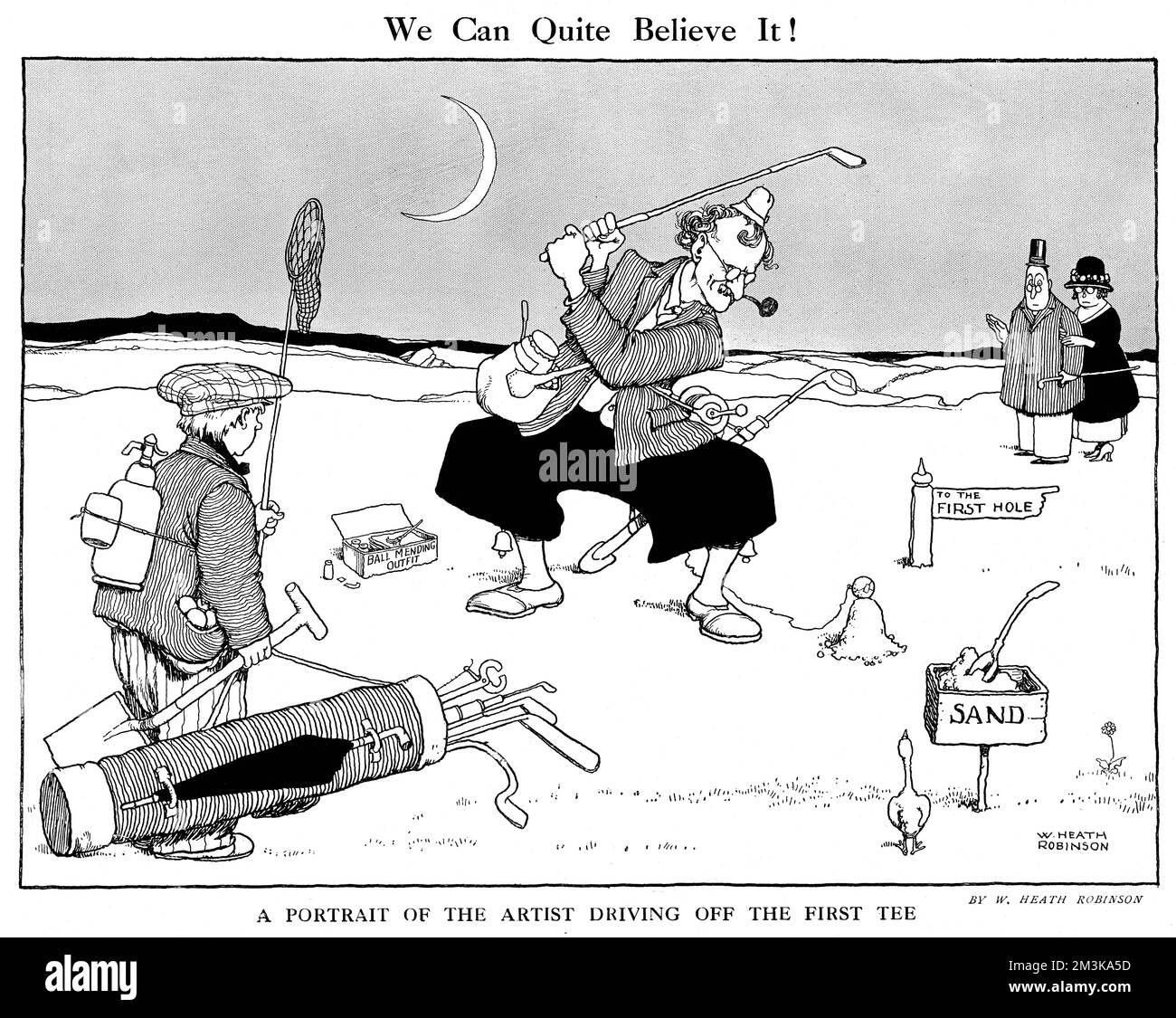 Ci possiamo credere! Foto Stock