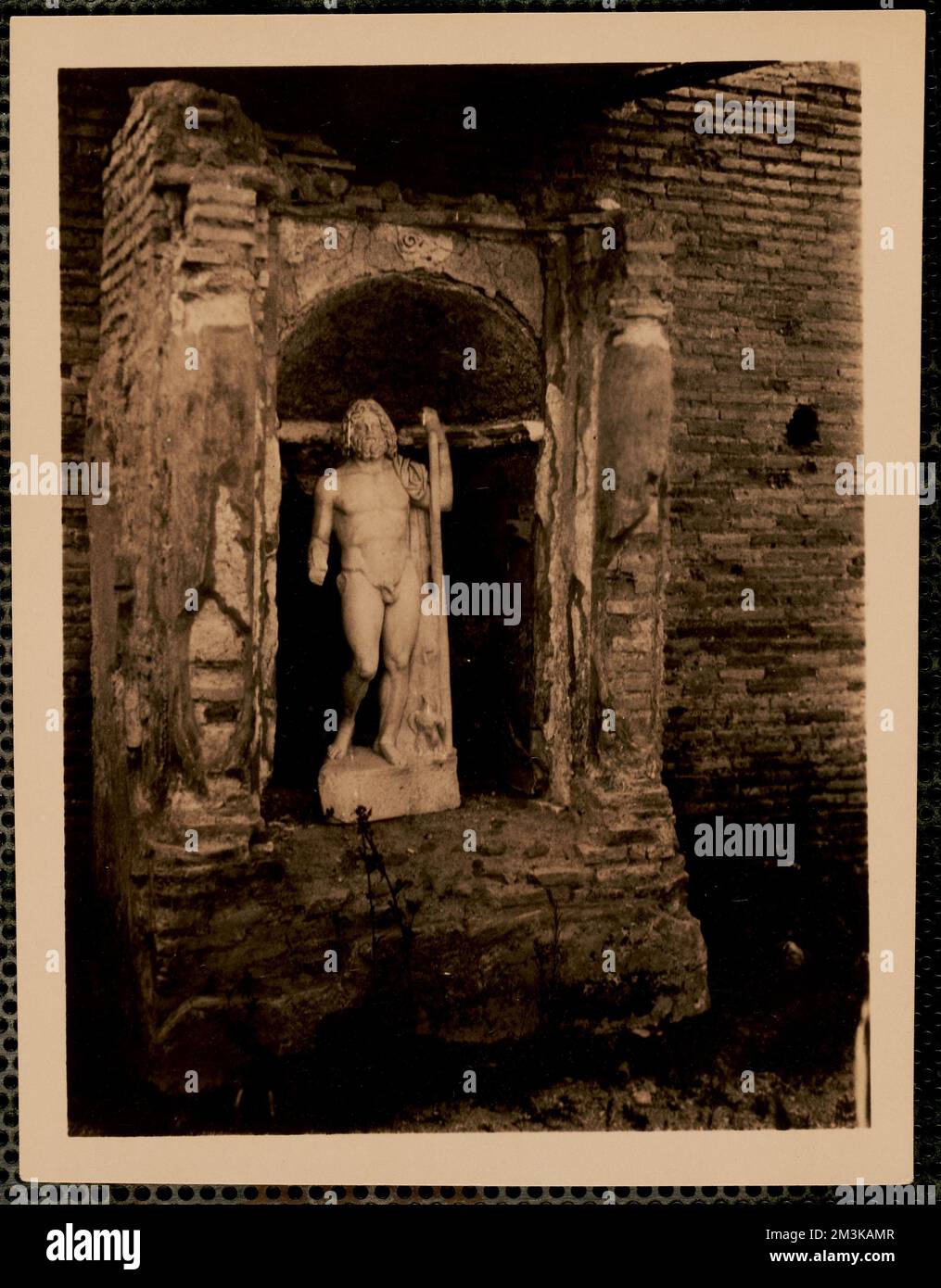 Ostia(?) , Siti archeologici, Antichità, scultura, dei, Giove divinità romana. Collezione Nicholas Catsimpoolas Foto Stock