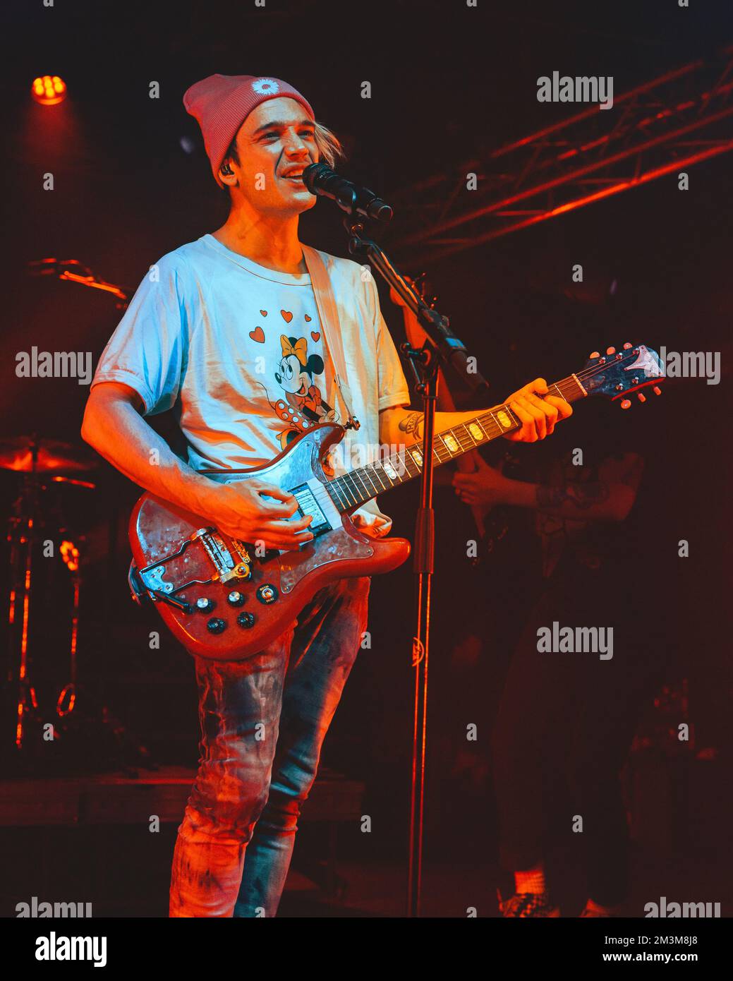 Milano, Italia. 15th Dec, 2022. La band hard rock americana Badflower si esibirà dal vivo al Circolo Magnolia di Segrate, Milano, il 15 dicembre 2022 (Foto di Maria Laura Arturi/NurPhoto) Credit: NurPhoto/Alamy Live News Foto Stock