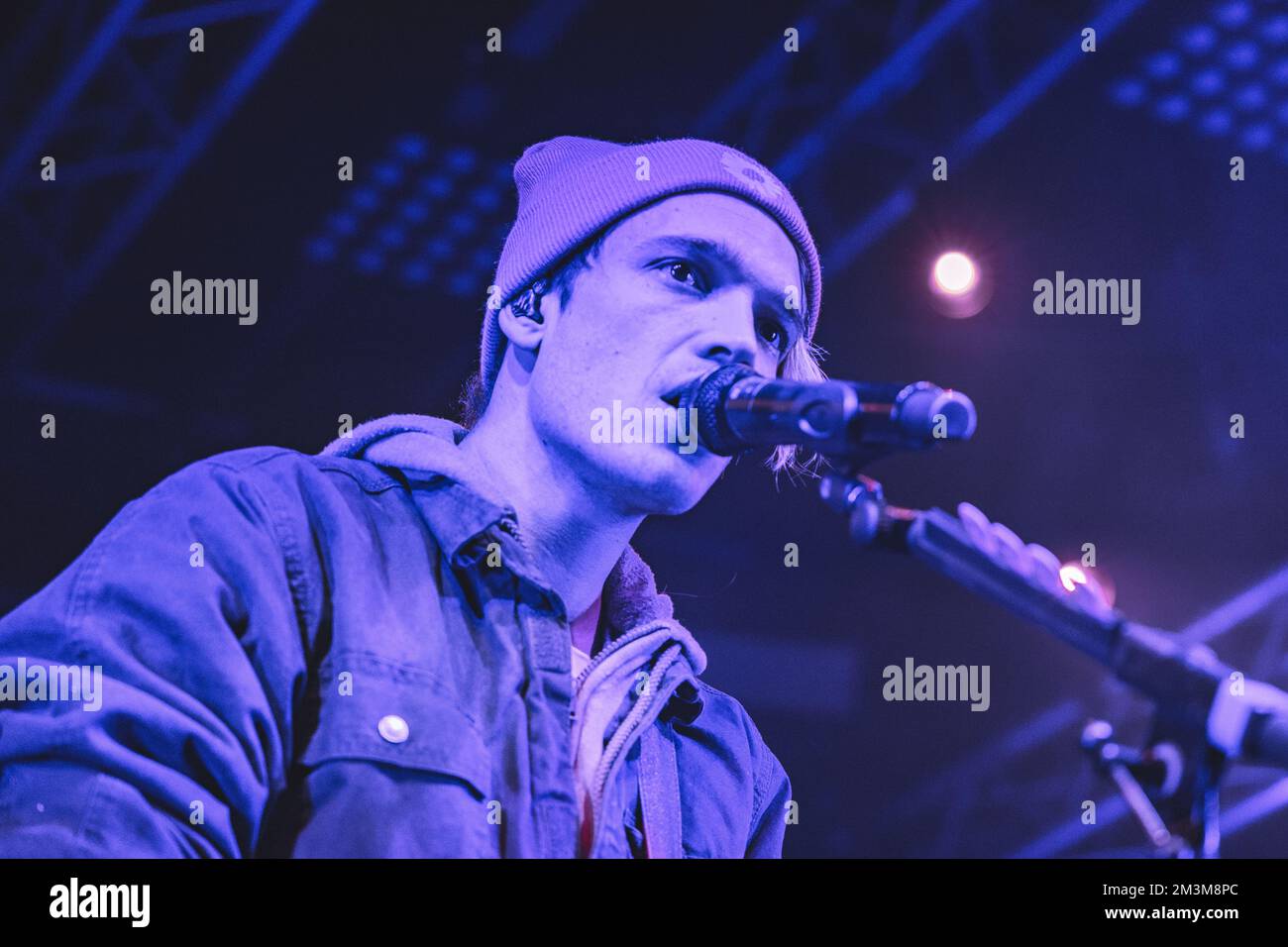 Milano, Italia. 15th Dec, 2022. La band hard rock americana Badflower si esibirà dal vivo al Circolo Magnolia di Segrate, Milano, il 15 dicembre 2022 (Foto di Maria Laura Arturi/NurPhoto) Credit: NurPhoto/Alamy Live News Foto Stock