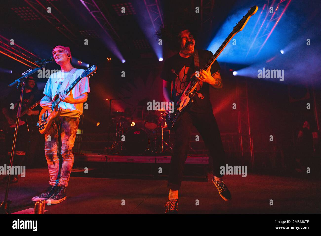 Milano, Italia. 15th Dec, 2022. La band hard rock americana Badflower si esibirà dal vivo al Circolo Magnolia di Segrate, Milano, il 15 dicembre 2022 (Foto di Maria Laura Arturi/NurPhoto) Credit: NurPhoto/Alamy Live News Foto Stock