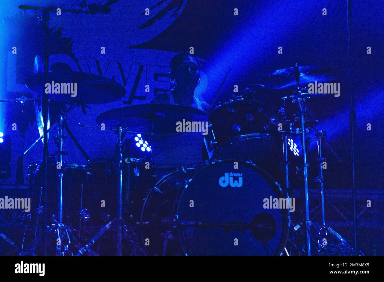 Milano, Italia. 15th Dec, 2022. La band hard rock americana Badflower si esibirà dal vivo al Circolo Magnolia di Segrate, Milano, il 15 dicembre 2022 (Foto di Maria Laura Arturi/NurPhoto) Credit: NurPhoto/Alamy Live News Foto Stock