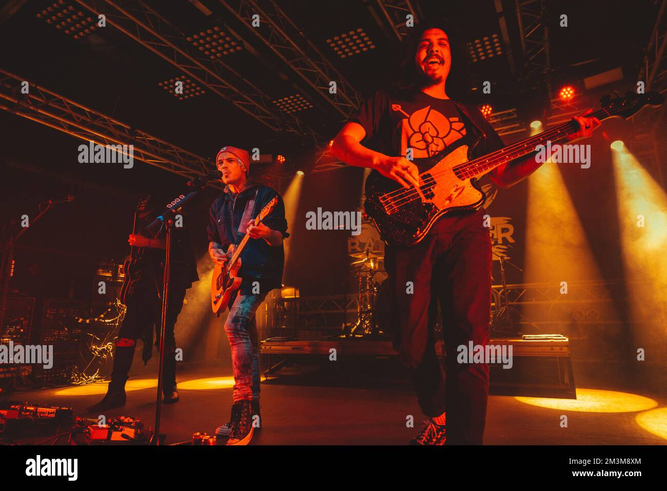 Milano, Italia. 15th Dec, 2022. La band hard rock americana Badflower si esibirà dal vivo al Circolo Magnolia di Segrate, Milano, il 15 dicembre 2022 (Foto di Maria Laura Arturi/NurPhoto) Credit: NurPhoto/Alamy Live News Foto Stock