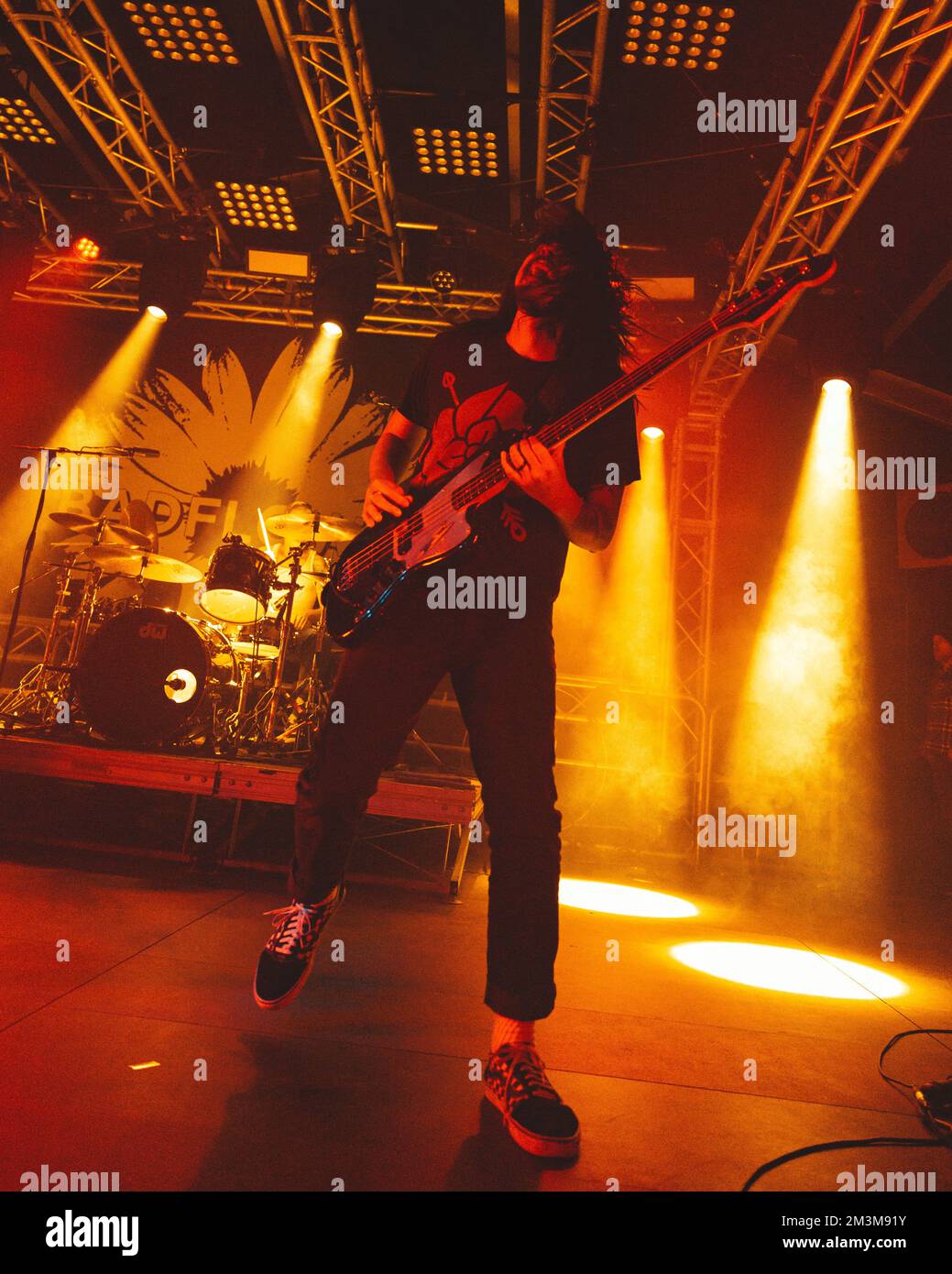 Milano, Italia. 15th Dec, 2022. La band hard rock americana Badflower si esibirà dal vivo al Circolo Magnolia di Segrate, Milano, il 15 dicembre 2022 (Foto di Maria Laura Arturi/NurPhoto) Credit: NurPhoto/Alamy Live News Foto Stock