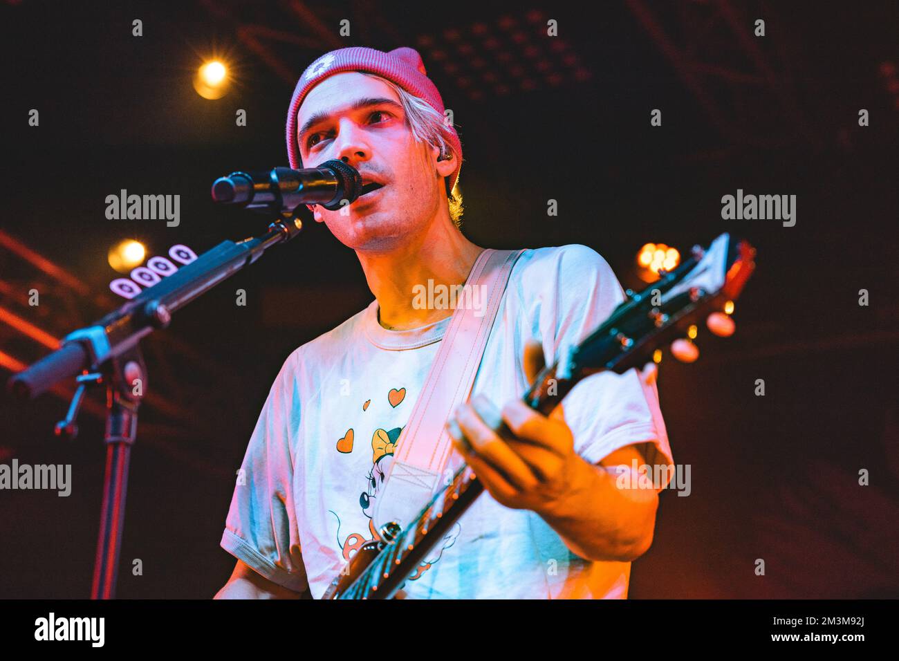 Milano, Italia. 15th Dec, 2022. La band hard rock americana Badflower si esibirà dal vivo al Circolo Magnolia di Segrate, Milano, il 15 dicembre 2022 (Foto di Maria Laura Arturi/NurPhoto) Credit: NurPhoto/Alamy Live News Foto Stock