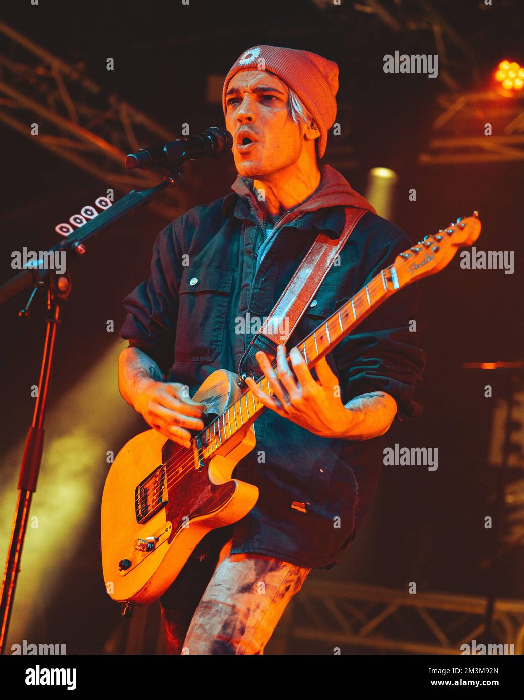 Milano, Italia. 15th Dec, 2022. La band hard rock americana Badflower si esibirà dal vivo al Circolo Magnolia di Segrate, Milano, il 15 dicembre 2022 (Foto di Maria Laura Arturi/NurPhoto) Credit: NurPhoto/Alamy Live News Foto Stock
