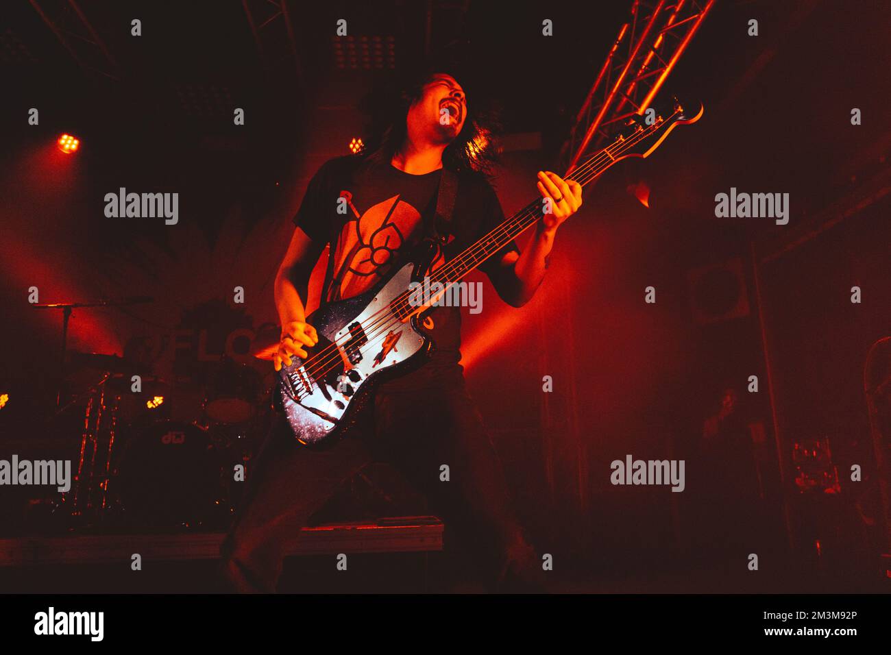 Milano, Italia. 15th Dec, 2022. La band hard rock americana Badflower si esibirà dal vivo al Circolo Magnolia di Segrate, Milano, il 15 dicembre 2022 (Foto di Maria Laura Arturi/NurPhoto) Credit: NurPhoto/Alamy Live News Foto Stock