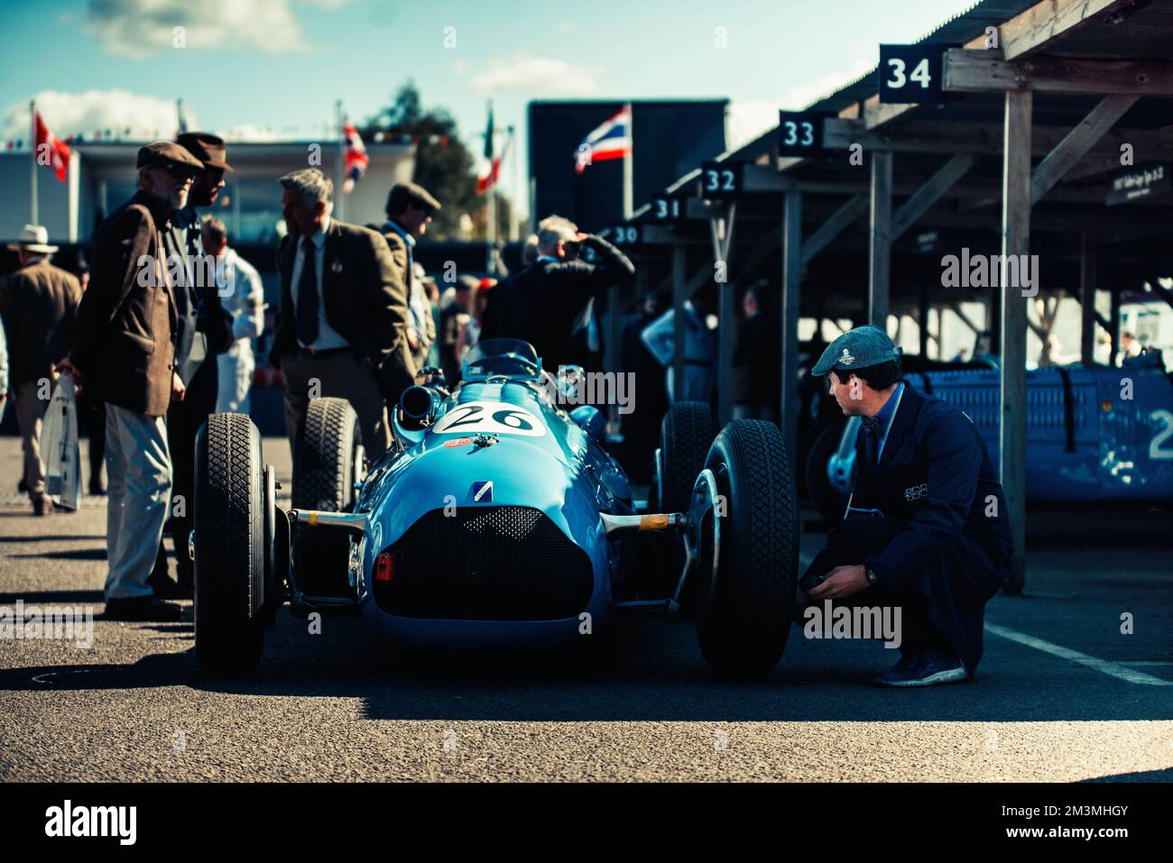 1948 Talbot Lago Type-26C al Goodwood Revival Foto Stock