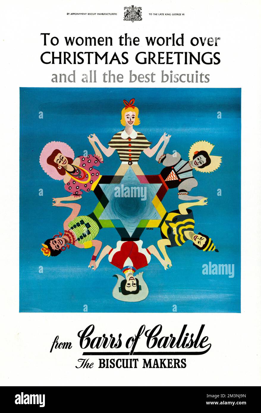 Pubblicità della Carrs di Carlisle Foto Stock